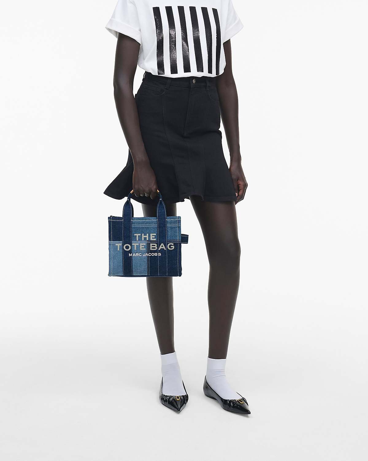 The Denim Small Tote Bag