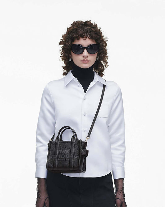 The Leather Crossbody Tote Bag