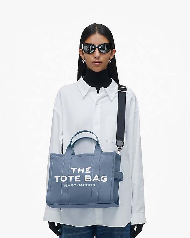 Medium Traveler Tote (Blue Shadow) & Snapshot DTM (Rose Multi) Duo