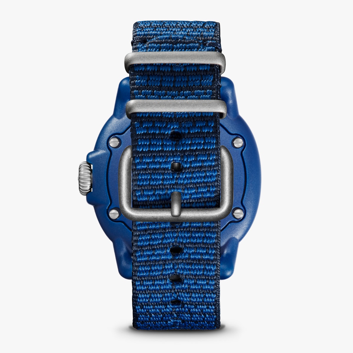 Unisex Sea Creatures Detrola Sea Blue Woven Strap Watch