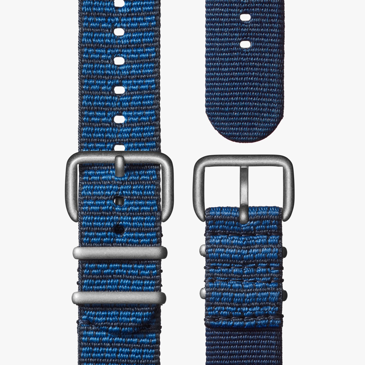 Unisex Sea Creatures Detrola Sea Blue Woven Strap Watch