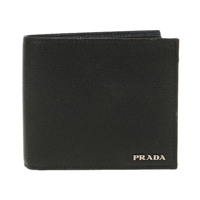 Grain Leather Bi-Fold Wallet