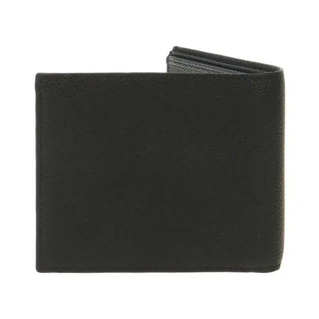 Grain Leather Bi-Fold Wallet