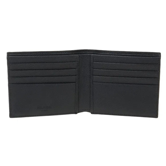 Grain Leather Bi-Fold Wallet