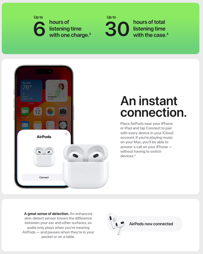 apple airpods (3rd gen)
