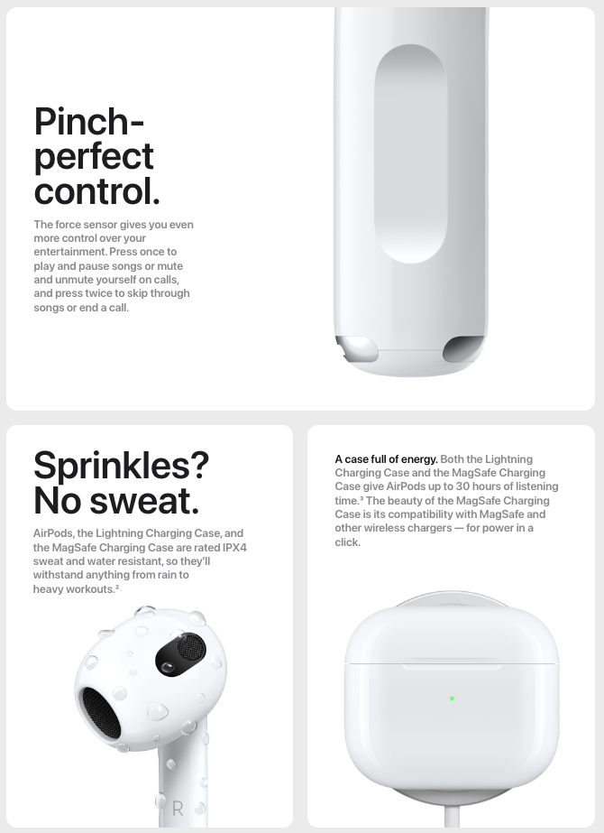 apple airpods (3rd gen)