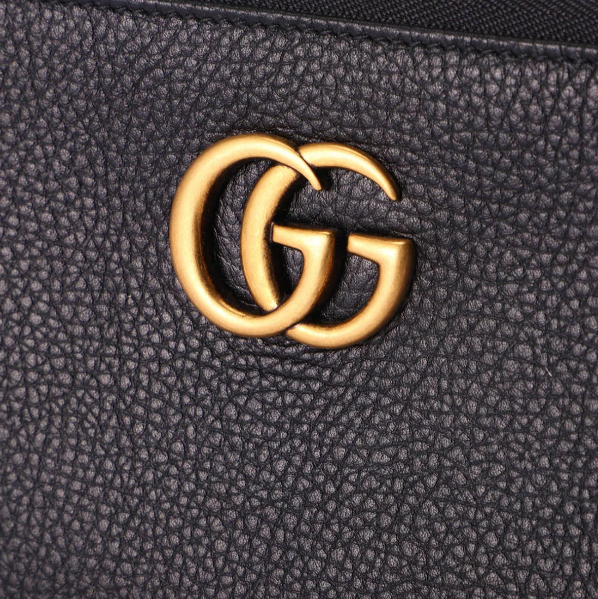 GG Marmont Leather Chain Clutch Bag