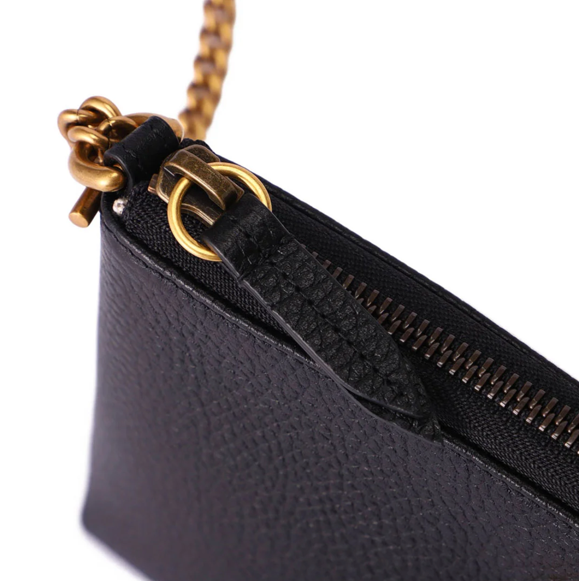 GG Marmont Leather Chain Clutch Bag