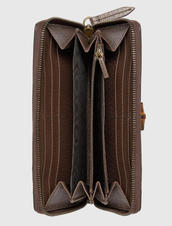Diana Jumbo Canvas Zip-Around Wallet