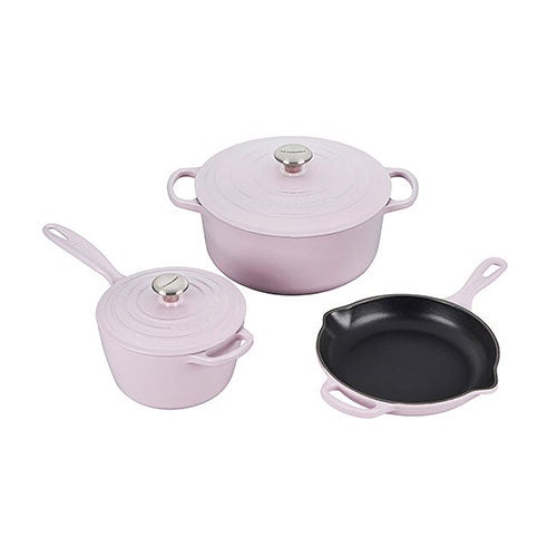 Le Creuset Signature Enameled Cast Iron 5-Piece Cookware Set