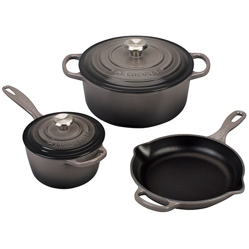 Le Creuset Signature Enameled Cast Iron 5-Piece Cookware Set
