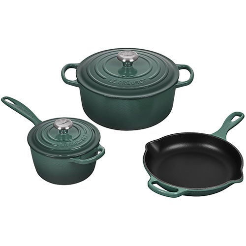 Le Creuset Signature Enameled Cast Iron 5-Piece Cookware Set