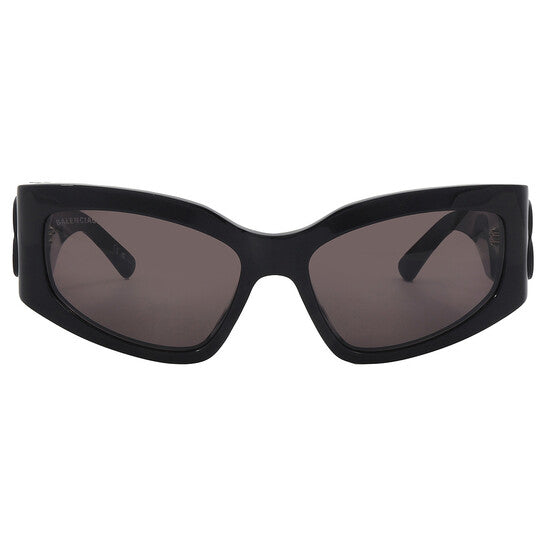Women's Soft Cat Eye Sunglasses-Black