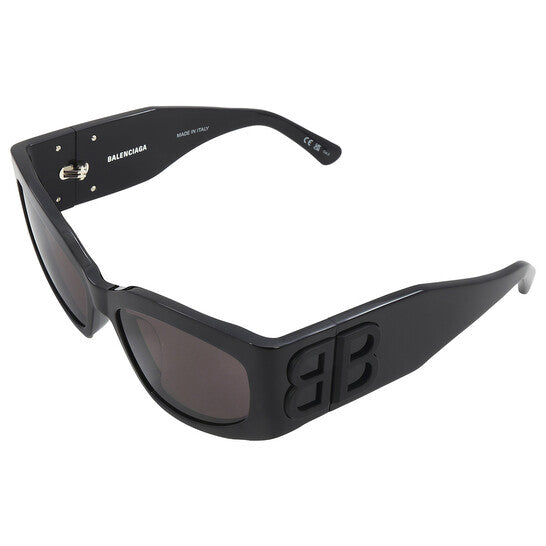 Women's Soft Cat Eye Sunglasses-Black