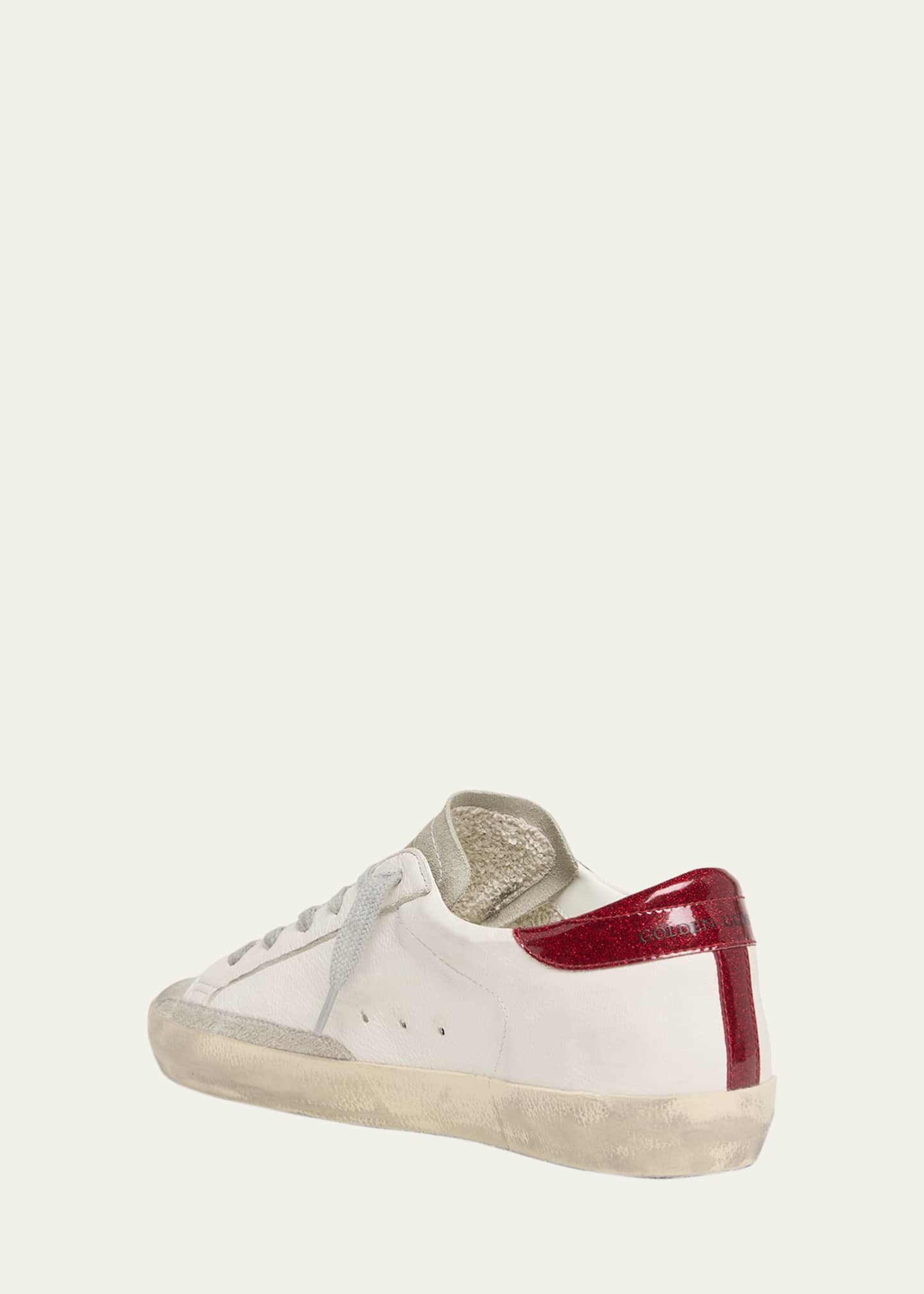 Golden Goose Superstar 'Glittery Red Star'