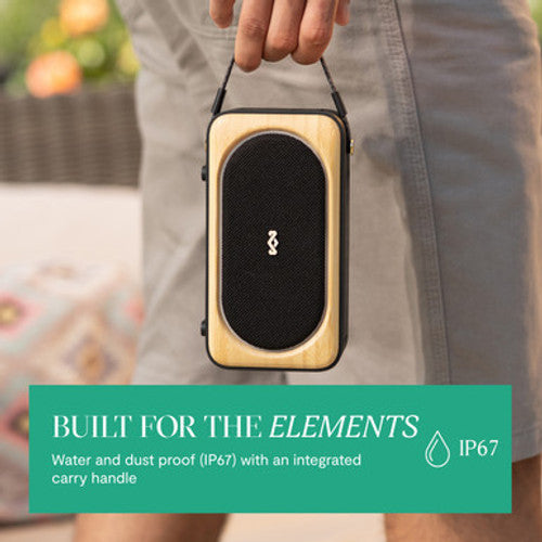 Roots Solar Portable Bluetooth Speaker