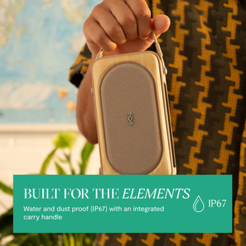 Roots Solar Portable Bluetooth Speaker
