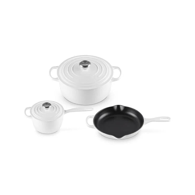Le Creuset Signature Enameled Cast Iron 5-Piece Cookware Set
