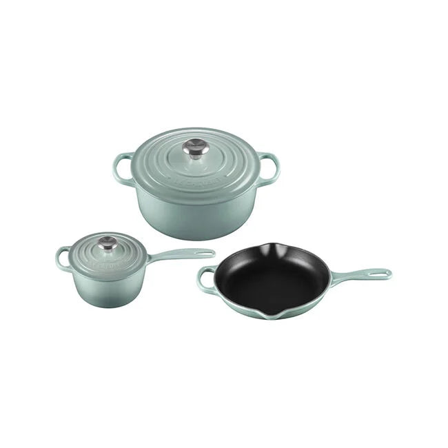 Le Creuset Signature Enameled Cast Iron 5-Piece Cookware Set