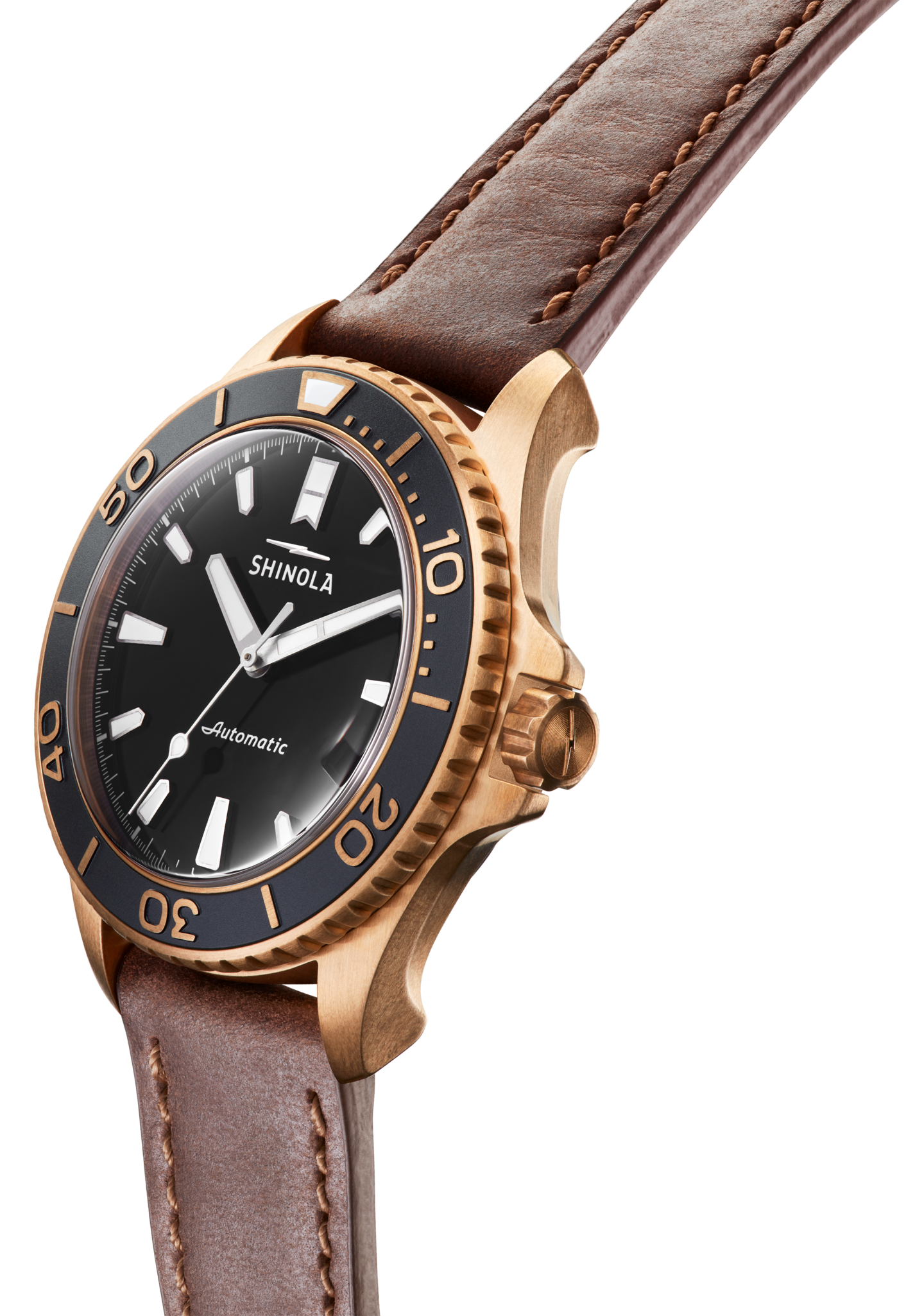 Mens' Bronze Monster Automatic Watch 43mm