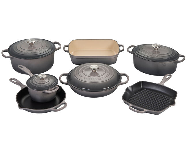 11pc Signature Cast Iron Ultimate Cookware Set