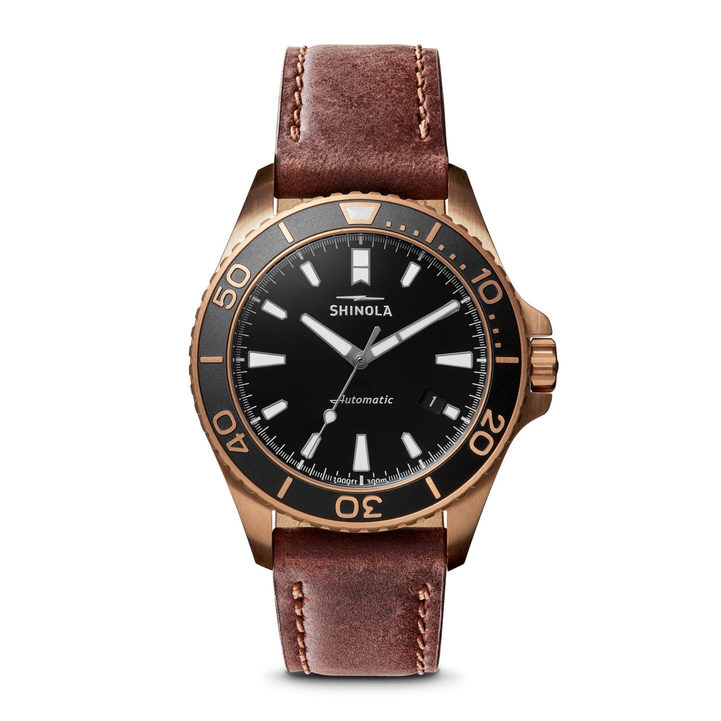Mens' Bronze Monster Automatic Watch 43mm