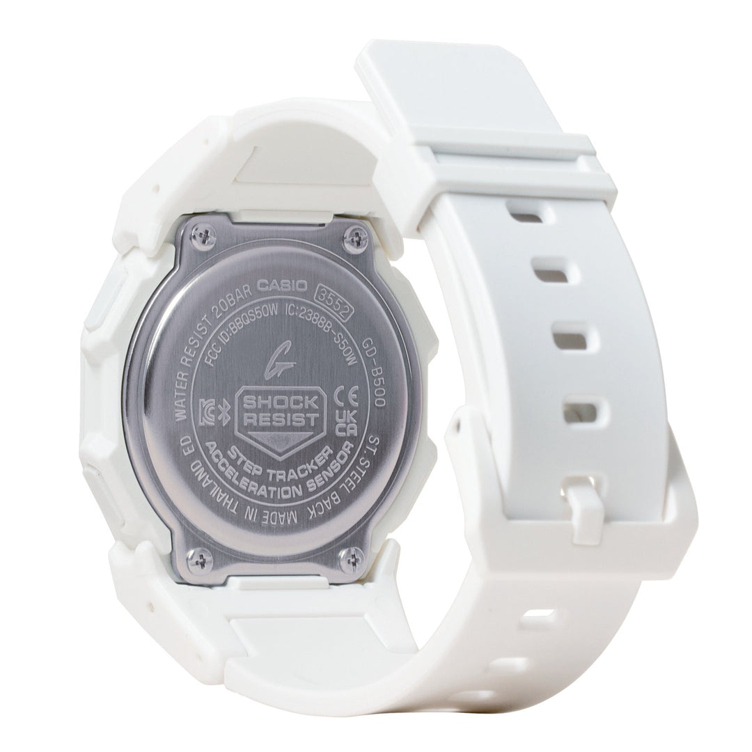 Cool White Meets Bluetooth: G-SHOCK Watch for Small Wrists