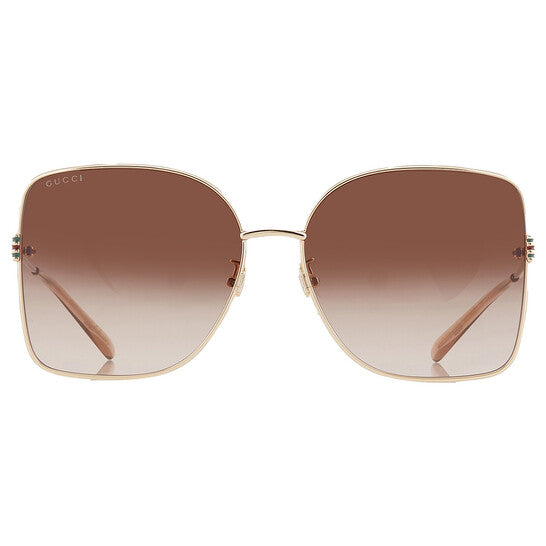 Brown Butterfly Ladies Sunglasses