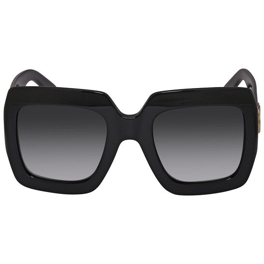 Grey Gradient Square Ladies Sunglasses