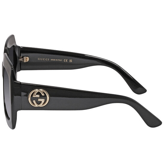 Grey Gradient Square Ladies Sunglasses