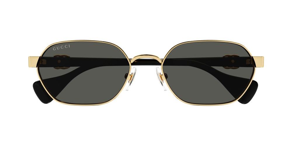 Women's Black Geometric Sunglasses