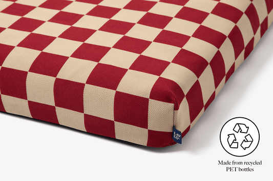 Checker Dog Bed by Laylo