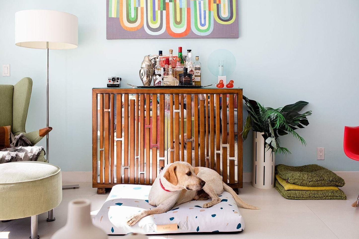 Terrazzo Dog Bed by Laylo