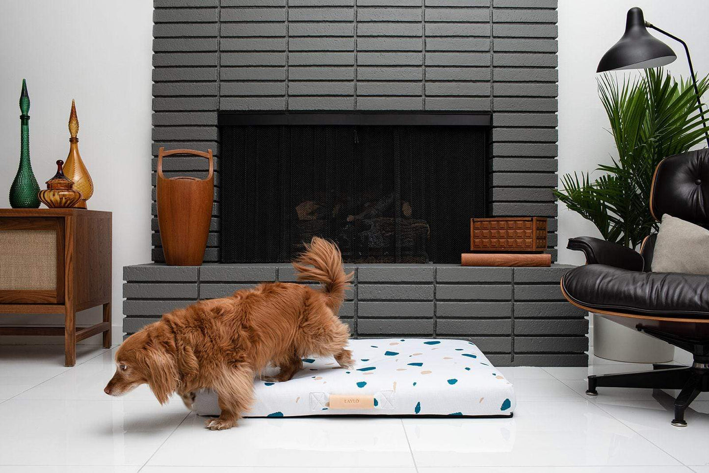 Terrazzo Dog Bed by Laylo