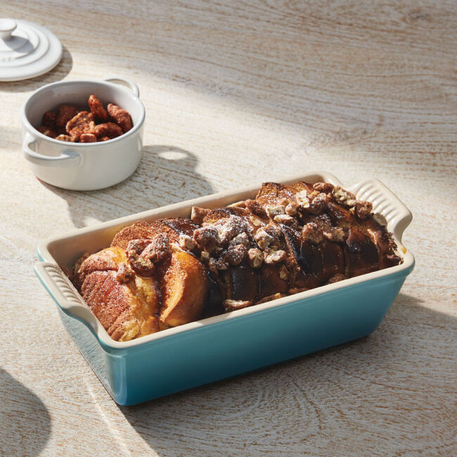 1.5qt Heritage Stoneware Loaf Pan
