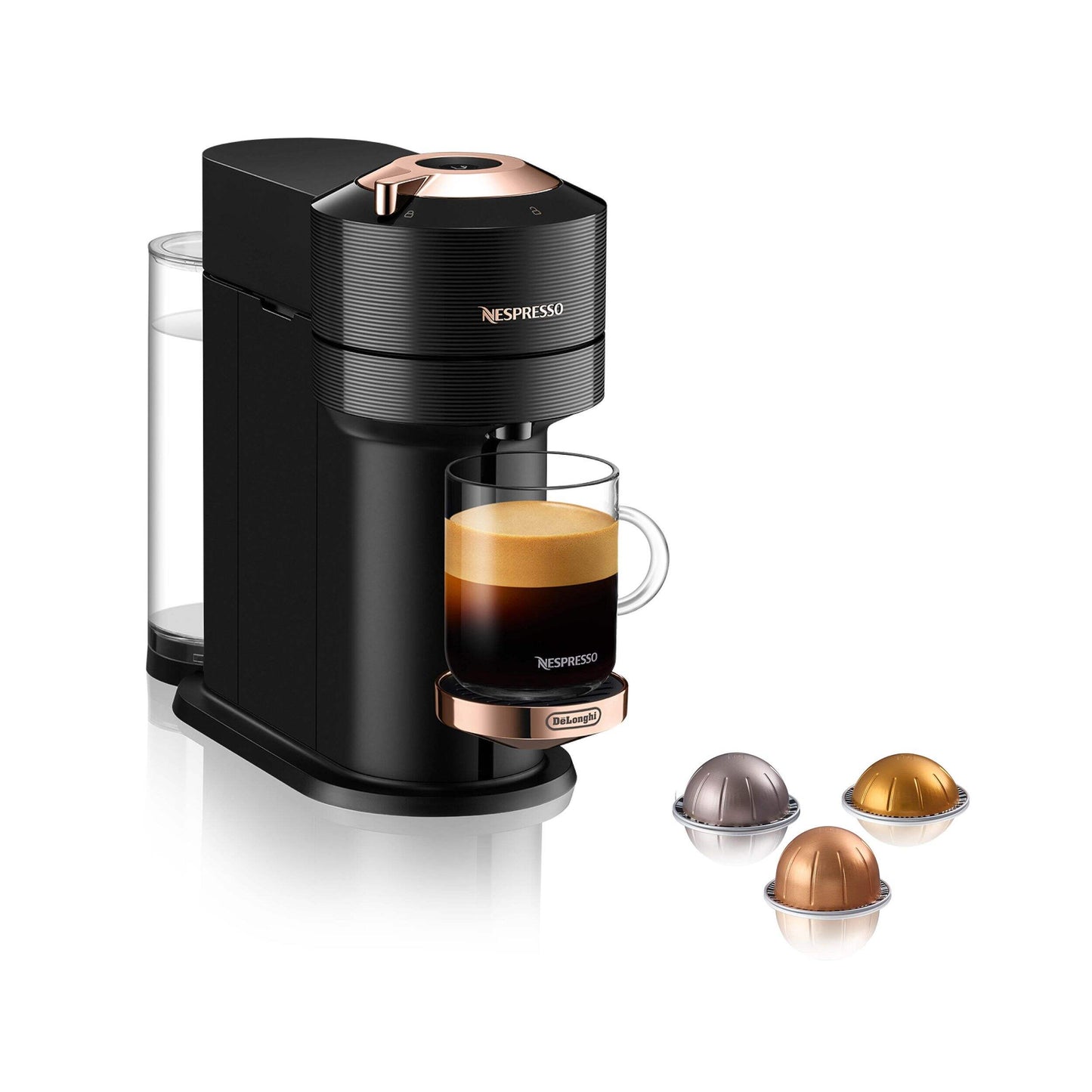 Nespresso Vertuo NeXT Premium by De'Longhi with Aeroccino