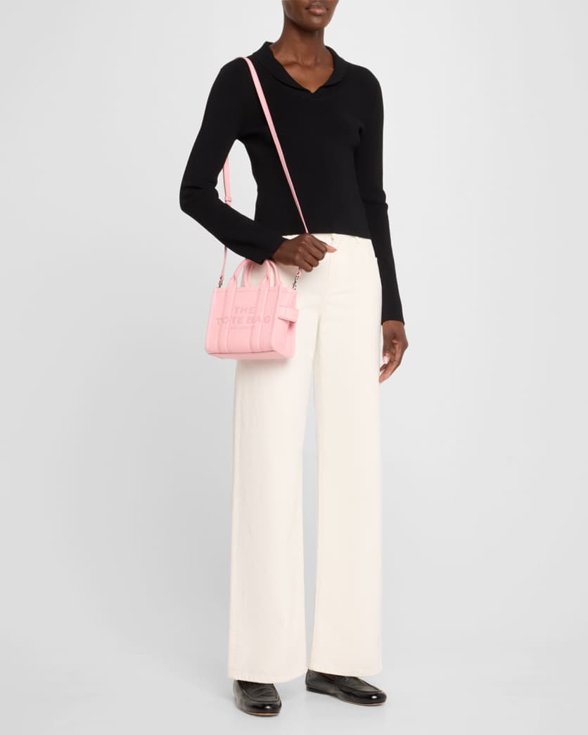 The Leather Crossbody Tote Bag