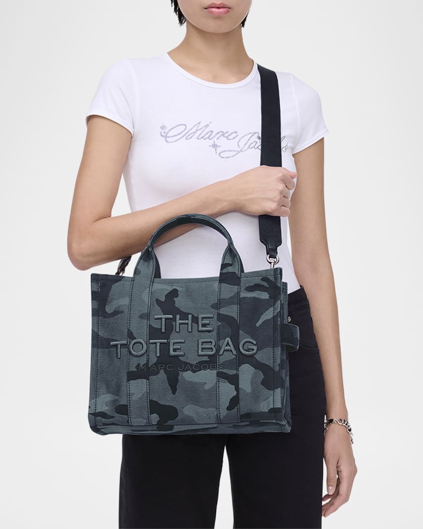 The Camo Jacquard Medium Tote Bag