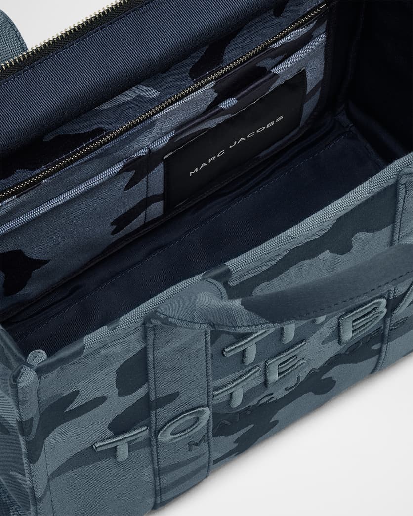 The Camo Jacquard Medium Tote Bag