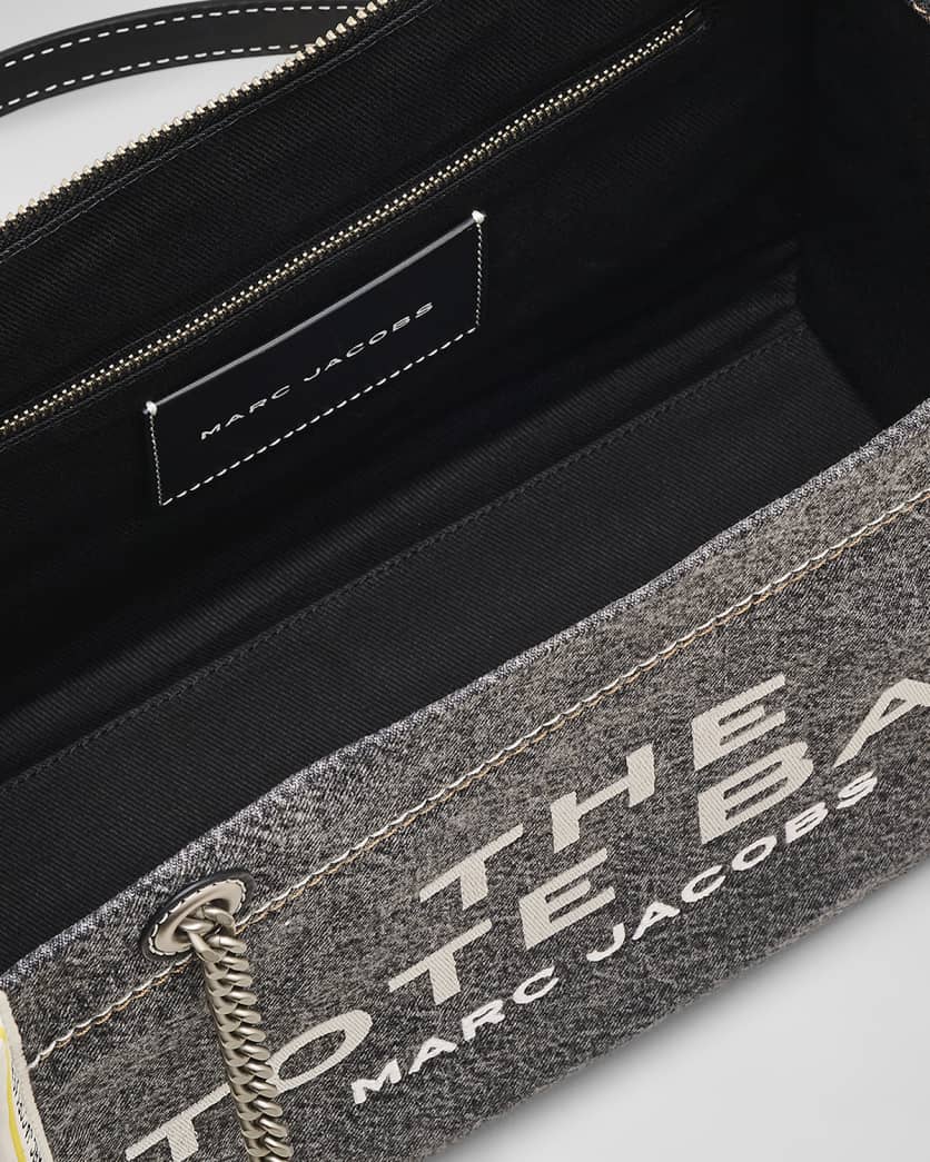 The Denim Chain Medium Tote Bag