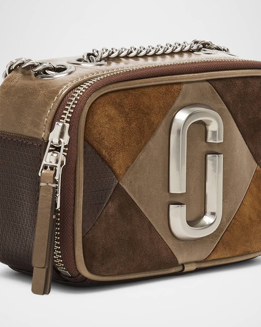 The Suede Patchwork Softshot Bag