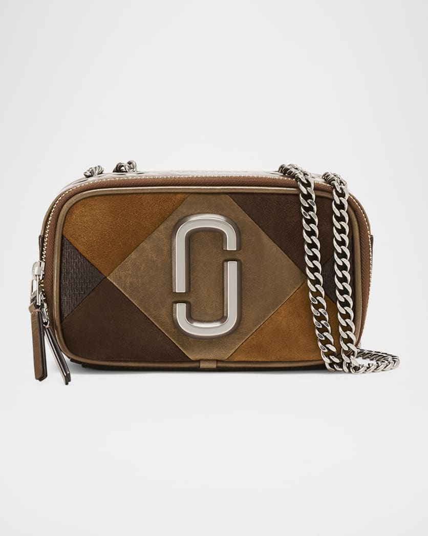 The Suede Patchwork Softshot Bag