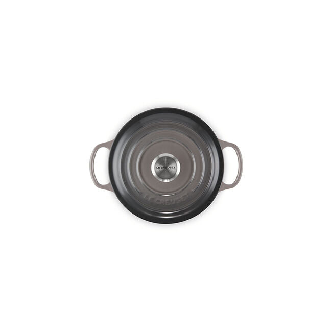 2qt Signature Cast Iron Round Dutch Oven