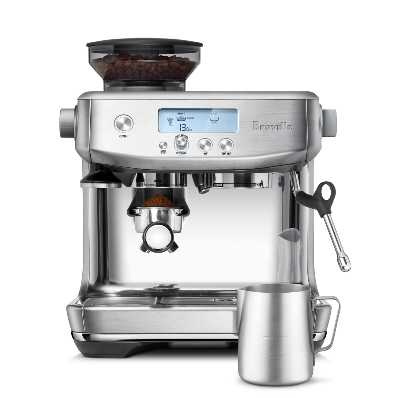 Barista Pro Espresso Machine with Built-in Grinder