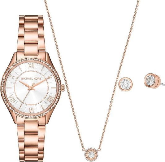 Lauryn Rose Gold Stainless Steel Set