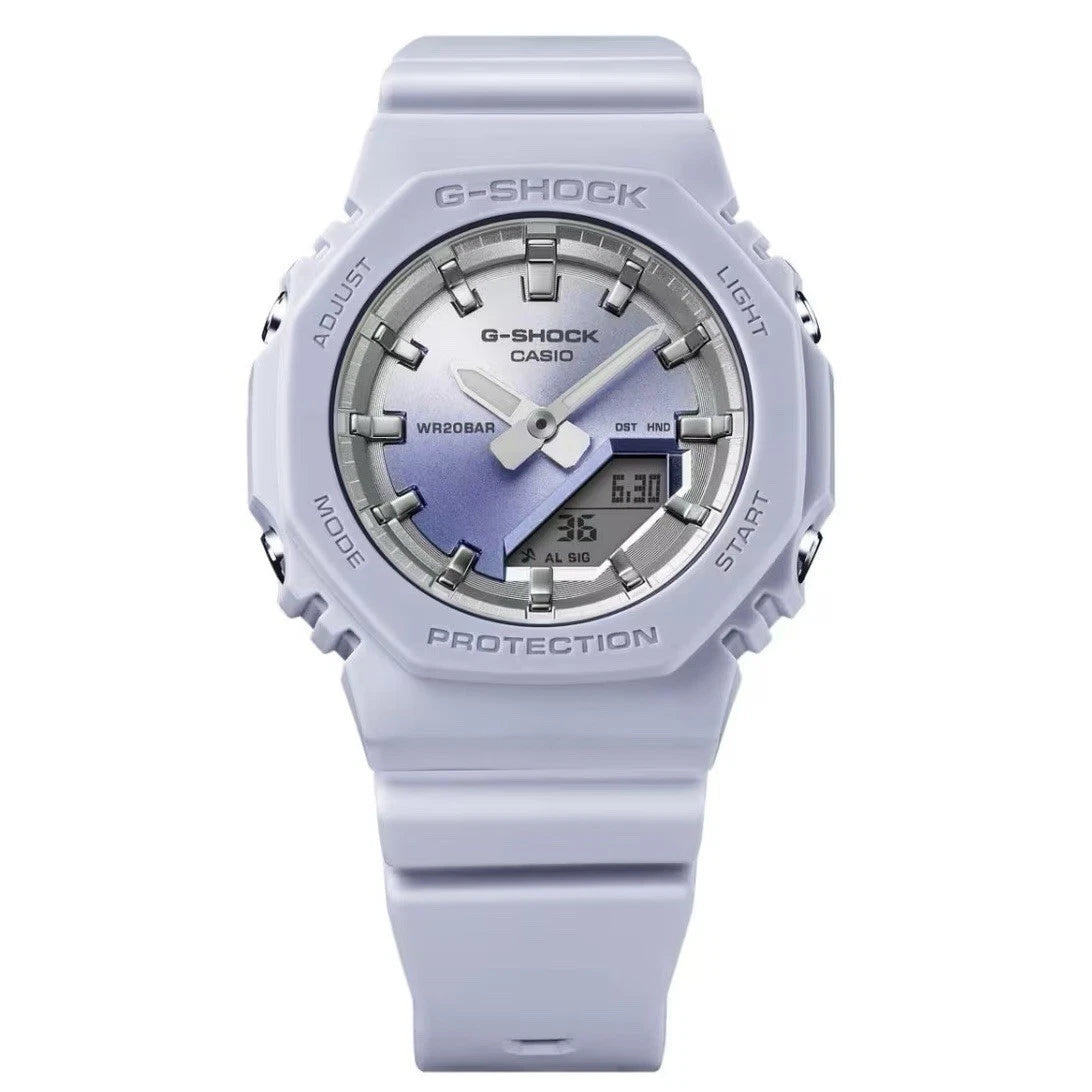 Lavender Sunset Glow: Light blue Watch