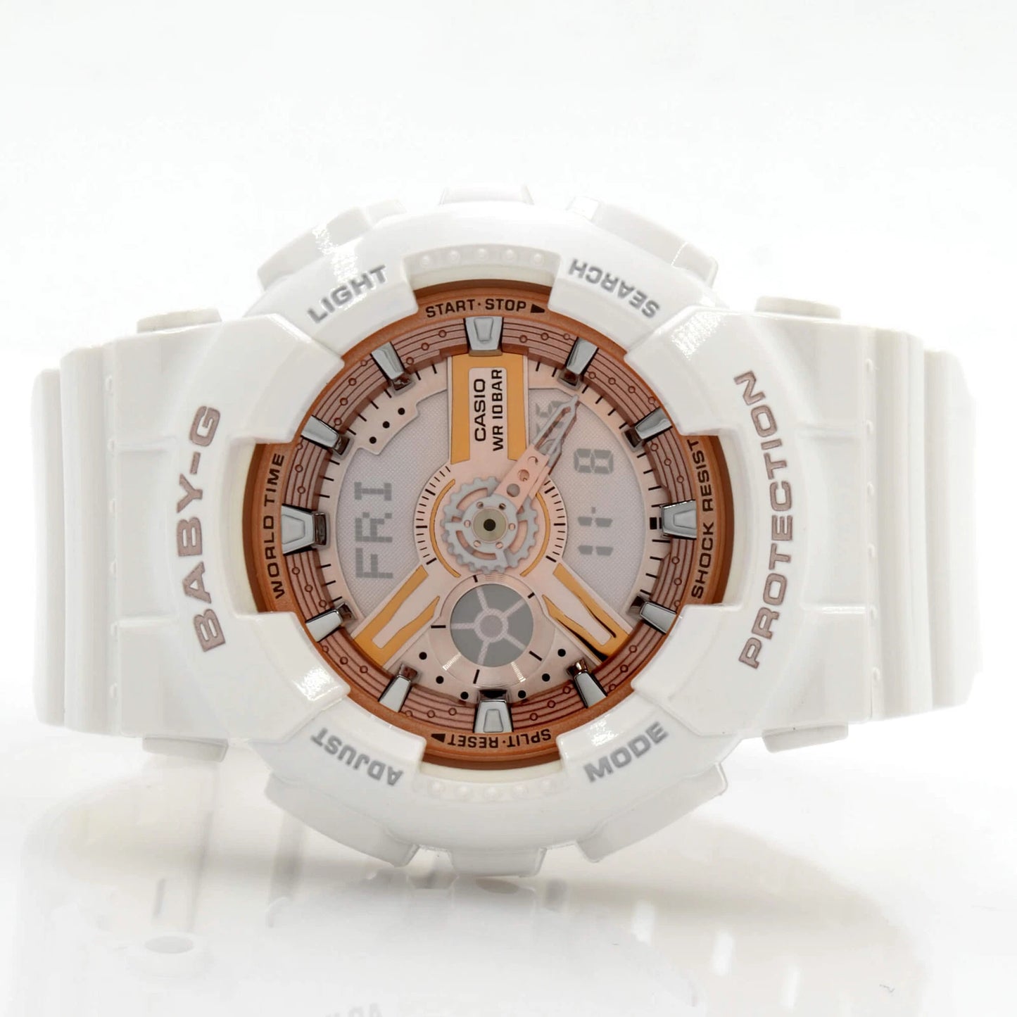 Baby G White Resin Ladies Watch