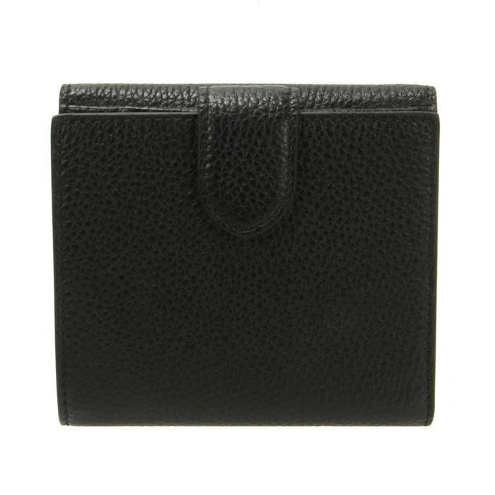 GG Marmont Leather Folding Wallet