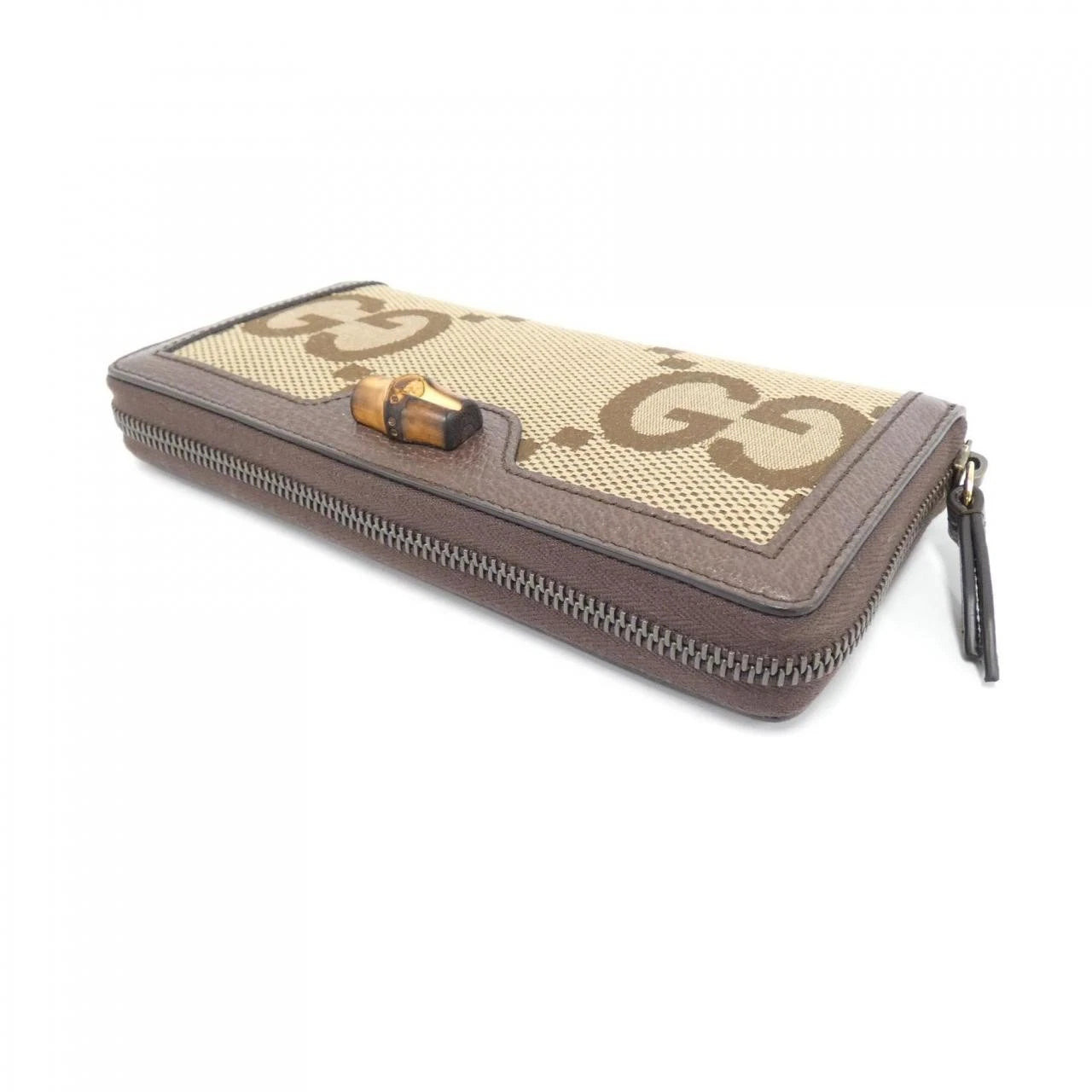 Diana Jumbo Canvas Zip-Around Wallet