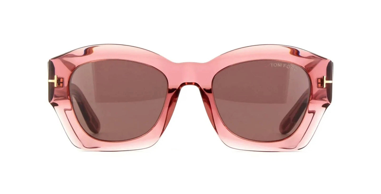 Giuliana Women's Pink Cat-Eye Sunglasses